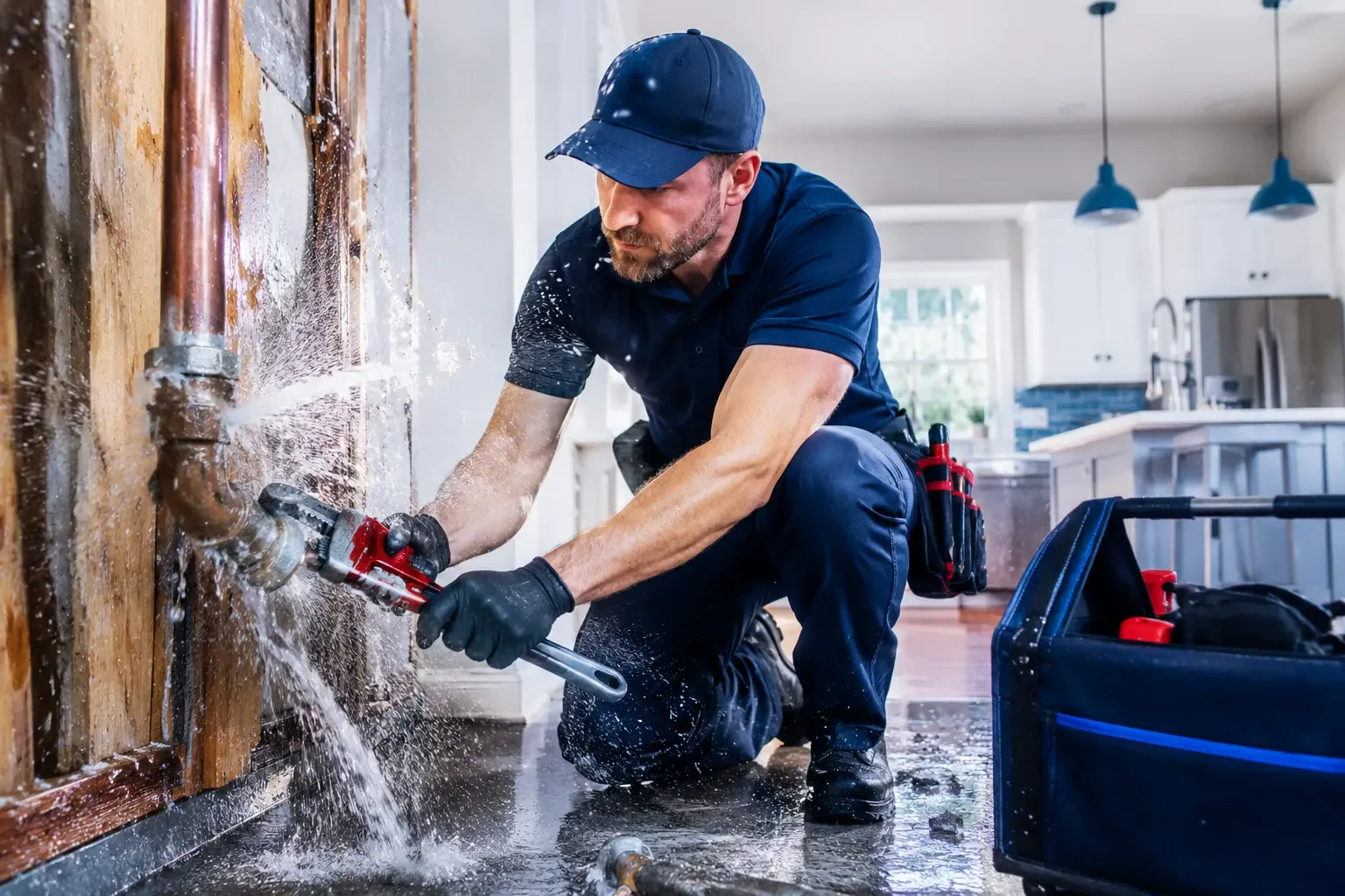 Local emergency pipe repair professionals in Doucette, TX